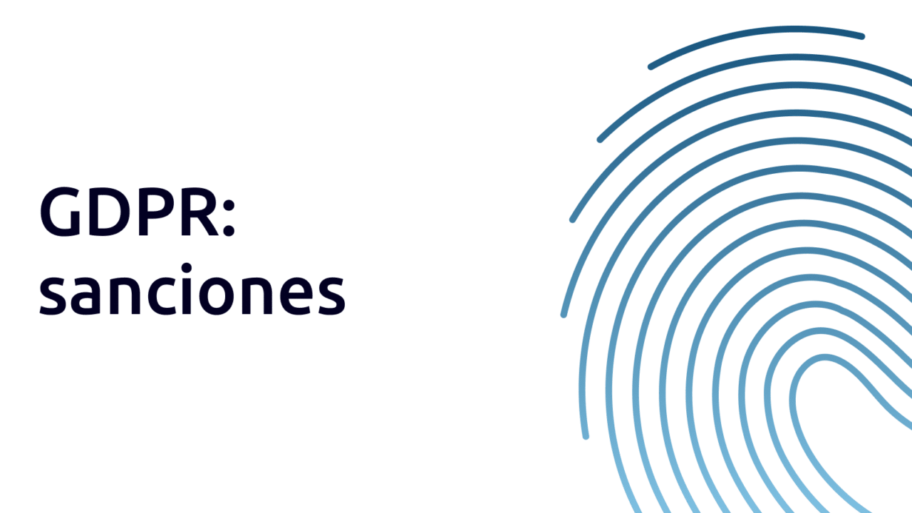 sanciones gdpr